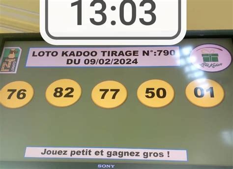 résultats loto kadoo|9.